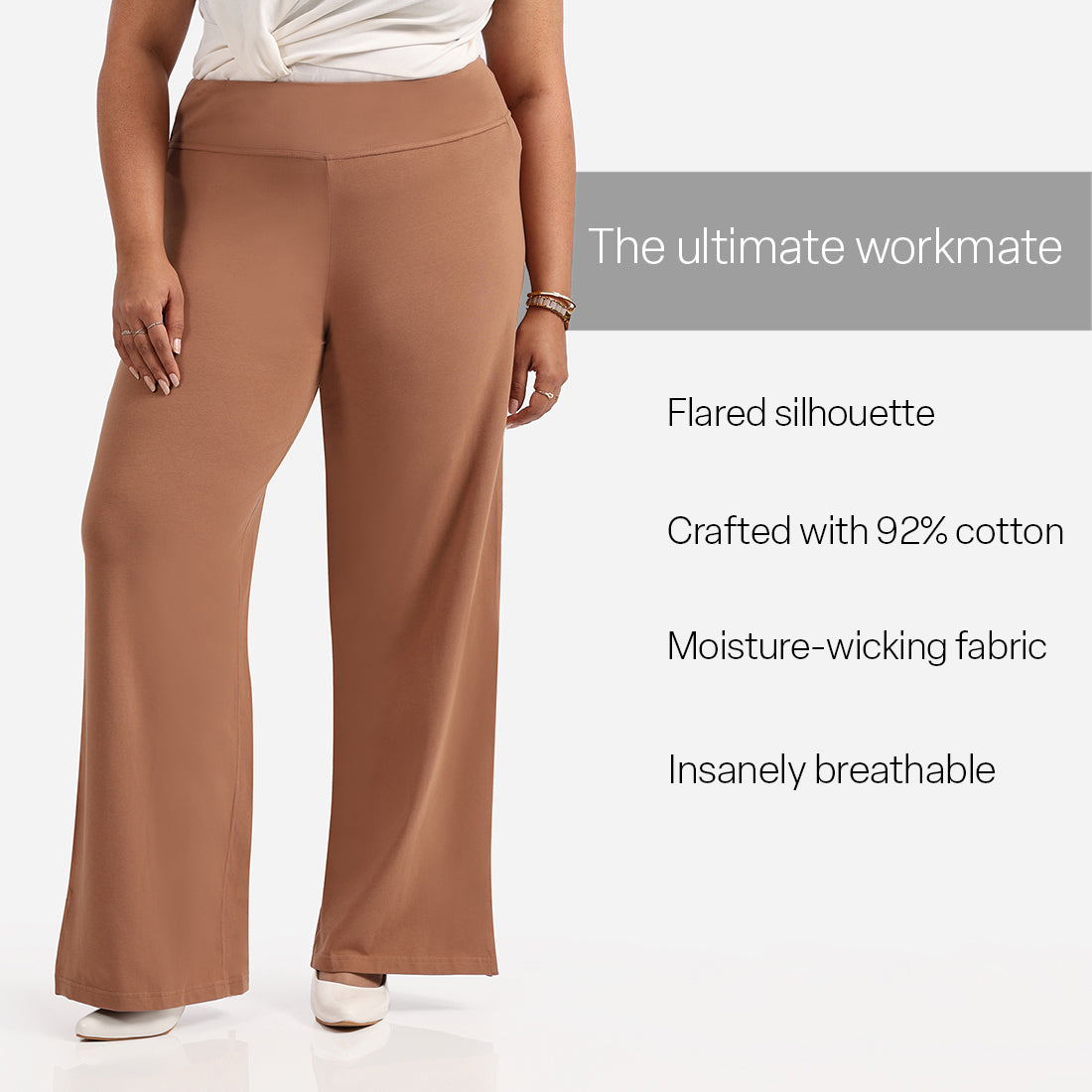 AM:PM Air Wide Trousers - Cotton