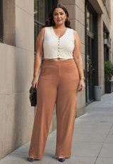 AM:PM Air Wide Trousers - Cotton