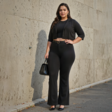 AM:PM Air Flare Trousers - Cotton